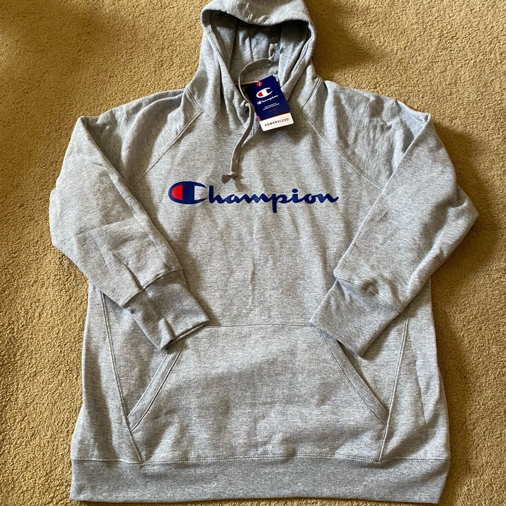 This is a brand new champion hooded sweatshirt. Thi